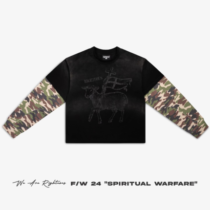 We Are Righteous Long Sleeve Black