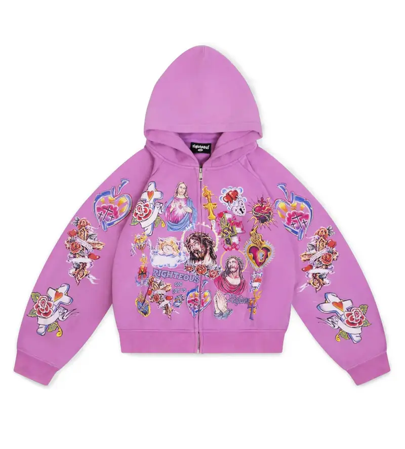 Righteous-Risen-King-Zip-Up-Hoodie-Purple-front.webp